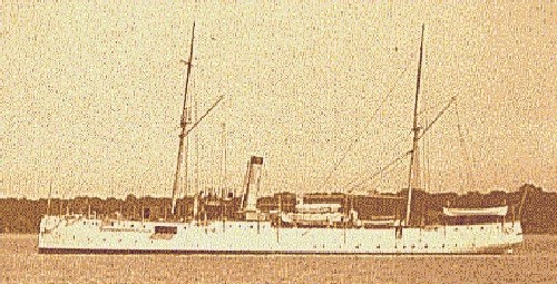 el AUSTRIA fondeado en el arsenal