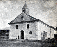 la iglesia en  1.939 tras su reconstrucci&oacute;n