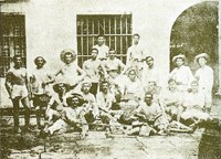 Los supervivientes de Baler poco despu&eacute;s del final del asedio