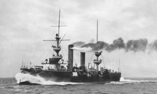 El AMAZONAS, un crucero protegido  que terminar&iacute;a siendo adquirido por los EEUU