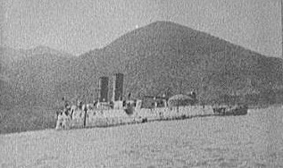 El Oquendo embarrancado tras el combate