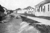 Una calle de Agaña, capital de Guaján