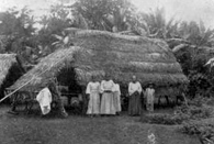 Casa típica de los habitantes de Guaján