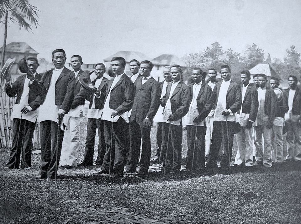 Grupo de Gobernadorcillos filipinos