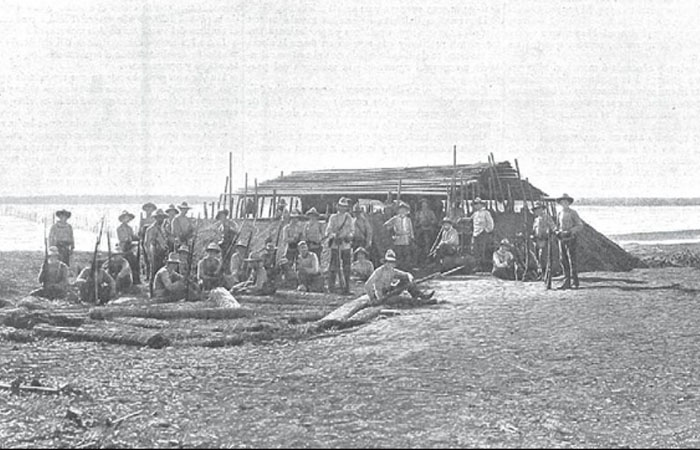 Reducto chico frente a Noveleta.